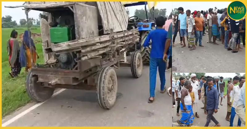 shravasti-road-accident-bike-tractor-trolley-four-dead-two-injured