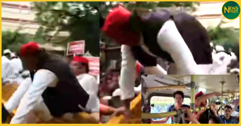 akhilesh-yadav-barricade-rahul-priyanka-arrest-opposition-march