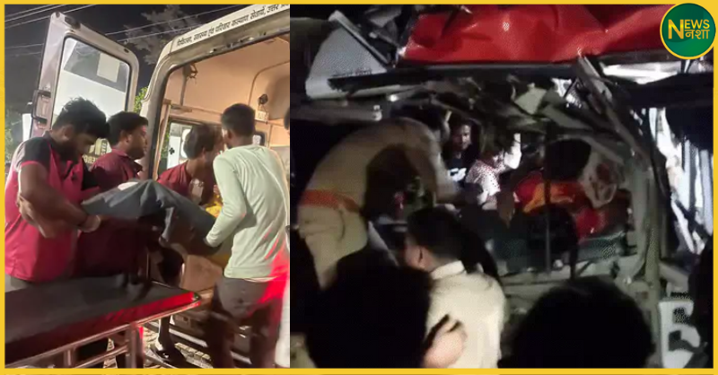 jaunpur-roadways-bus-accident-driver-on-call-jumped-five-dead/