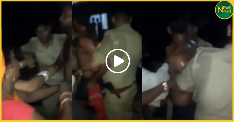 gorakhpur-land-dispute-police-attack-constable-injured-viral-video