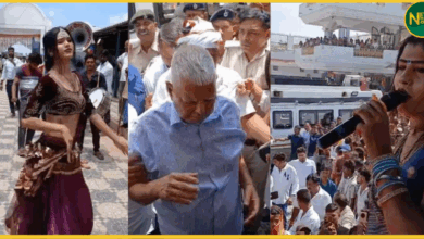 lalu-yadav-welcomed-with-launda-dance-in-bhojpur