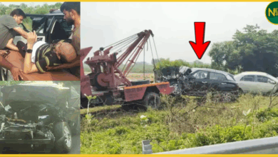 agra-acm-rajesh-jaiswal-road-accident-mainpuri-expressway/