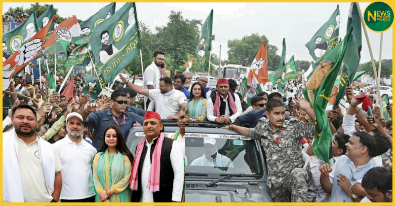 akhilesh-yadav-voter-adhikar-yatra-bihar-bjp-exit