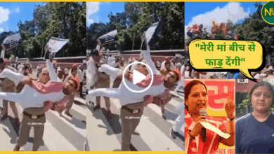 uttar-pradesh/lucknow-SP-women-workers-protest-at-bjp-mla-ketki-singh-house