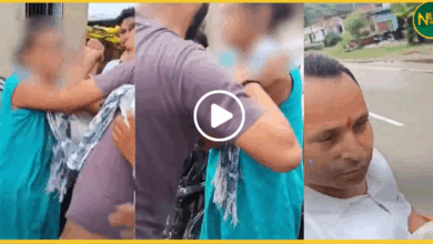 gorakhpur-woman-beats-pradhan-candidate-gorakhpur-viral-video