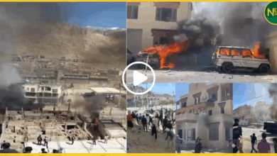 ladakh-statehood-protest-leh-bjp-office-burnt-police-van-clashes
