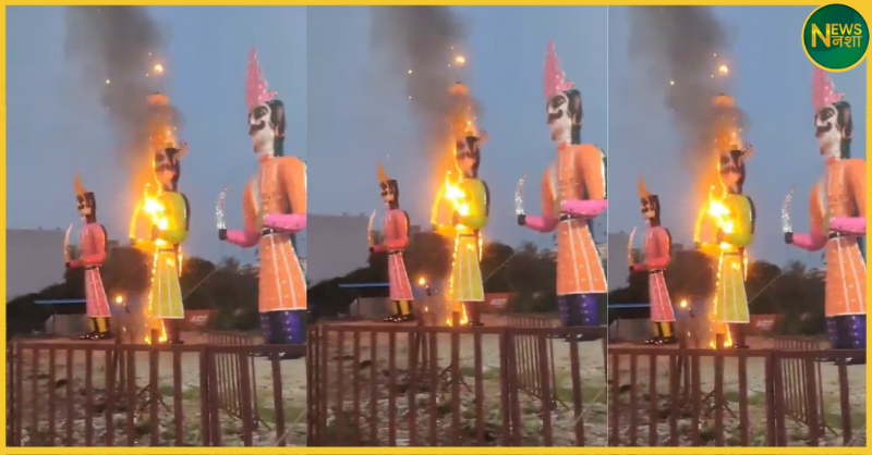 bhopal-dussehra-ravan-effigy-burnt-early-morning-miscreants-new-effigy-prepared