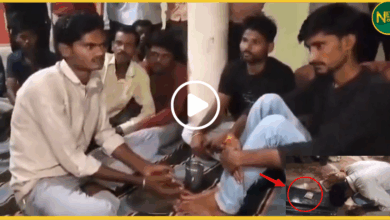 damoh-madhya-pradesh-kushwaha-youth-forced-to-wash-brahmin-feet-drink-water-viral-video