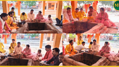 kaushambi-muslim-family-converts-to-sanatan-dharma-vedic-rituals-vasudhaiva-kutumbakam