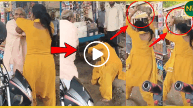 rewa-temple-priest-assaults-woman-viral-video-cigarette-shop-dispute
